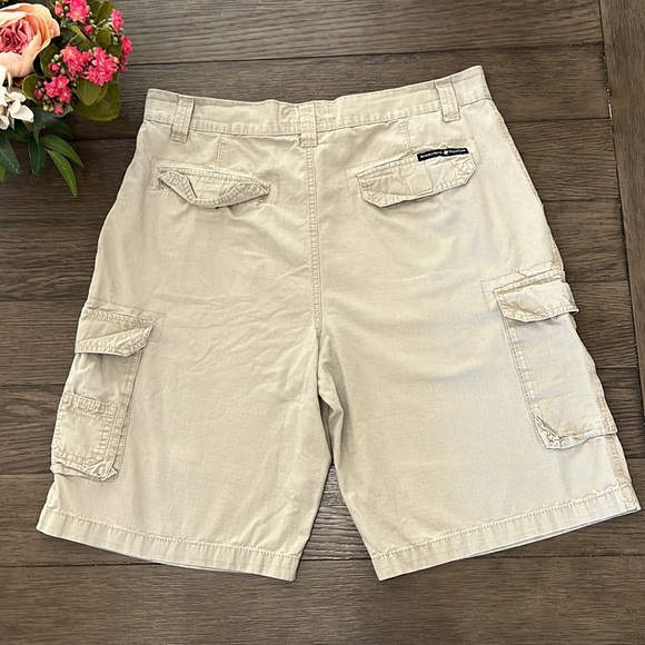 Beverly Hill Polo Club men’s khaki cargo shorts - Picture 8 of 14